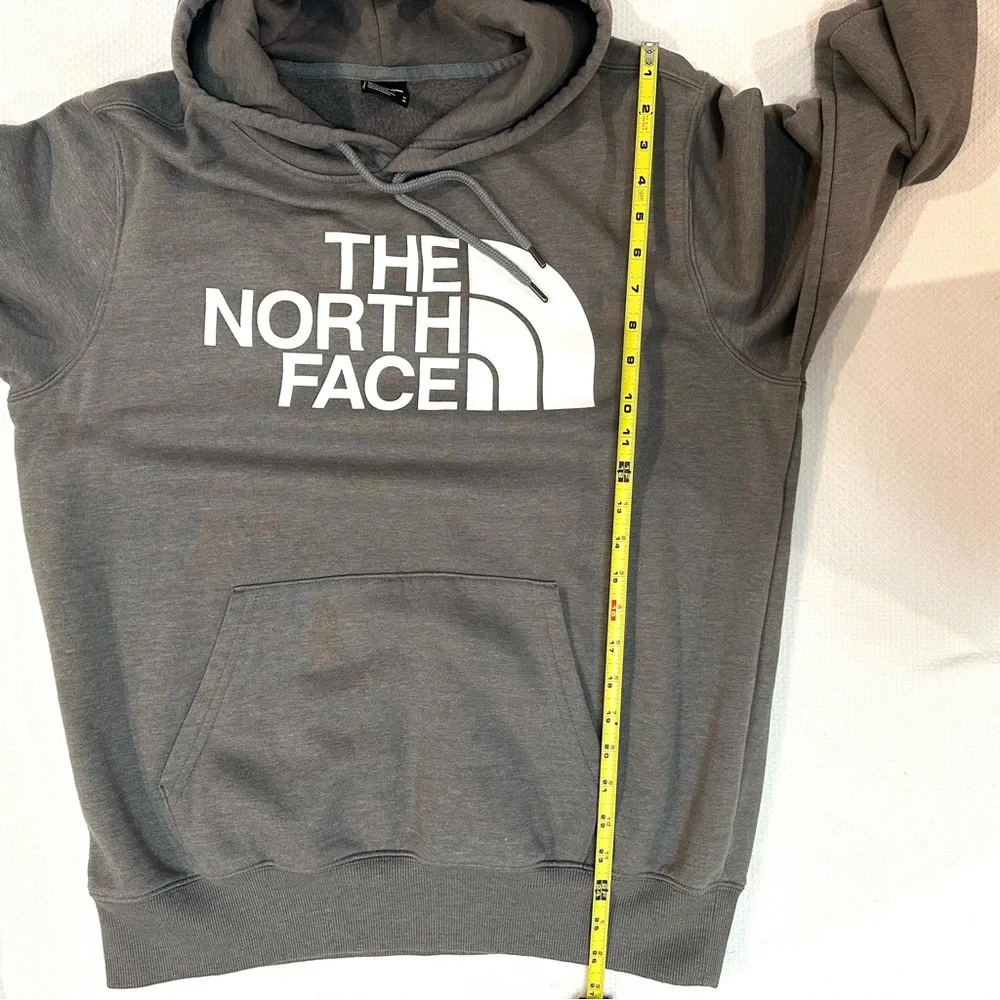The North Face Charcoal Hoodie Unisex Men’s Medium Mid weight Sweatshirt‎